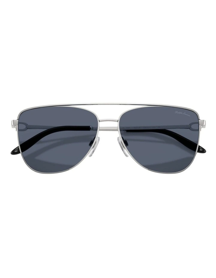 Ralph Lauren  Metal Sunglasses in Silver image 3