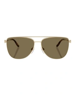 Ralph Lauren  Metal Sunglasses in Gold