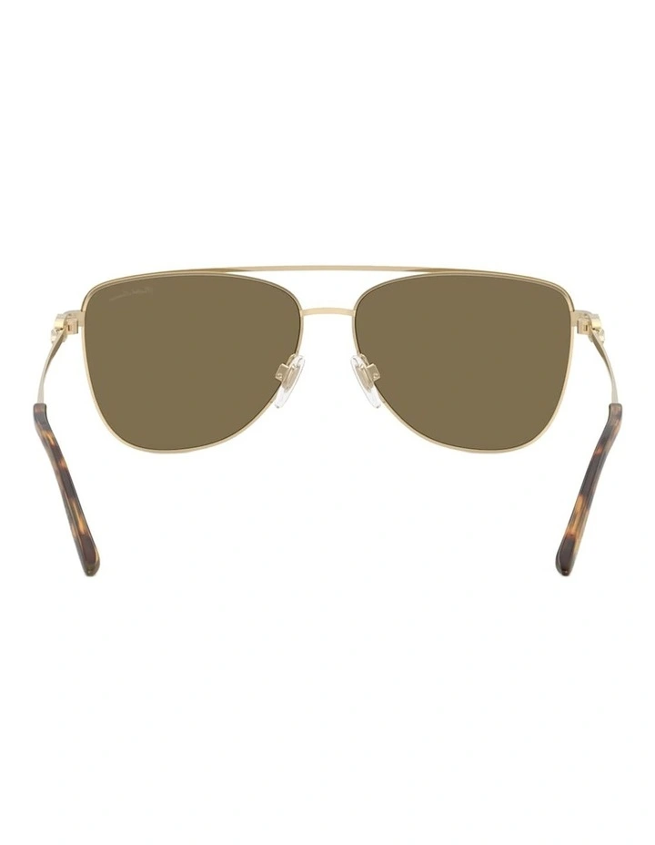 Ralph Lauren  Metal Sunglasses in Gold image 2