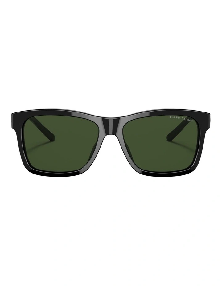 Ralph Lauren RL8203QU Acetate Sunglasses in Black image 1