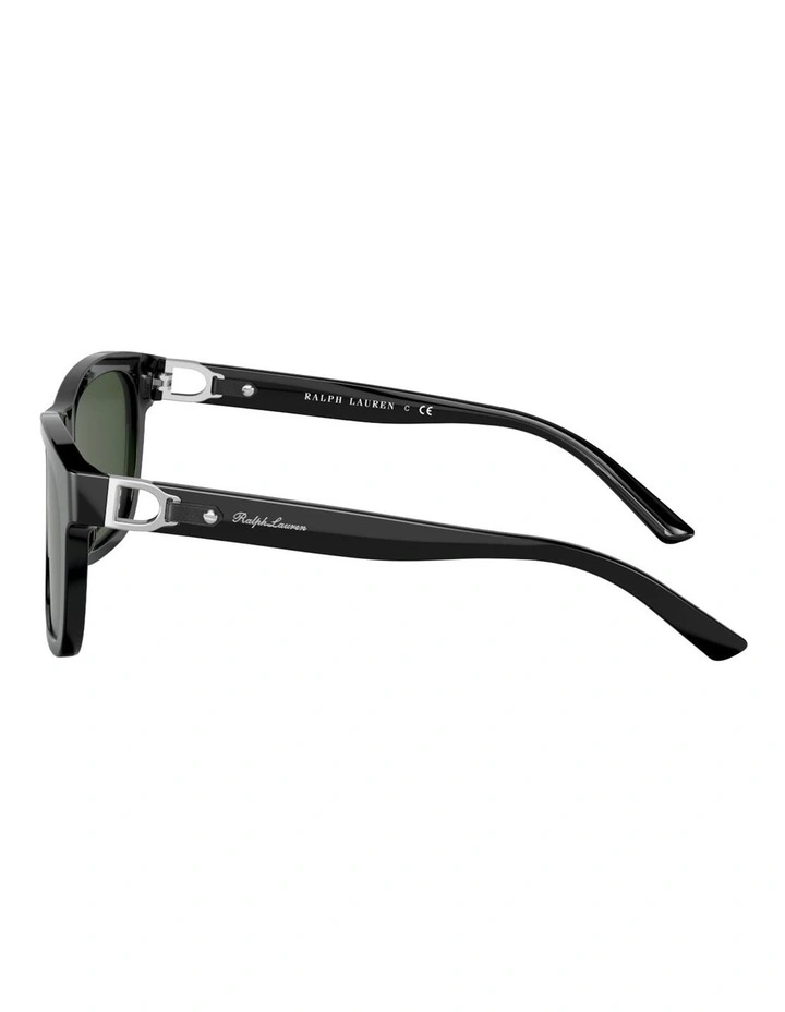Ralph Lauren RL8203QU Acetate Sunglasses in Black image 3