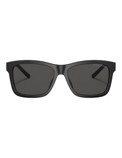 Ralph Lauren RL8203QU Acetate Sunglasses in Black