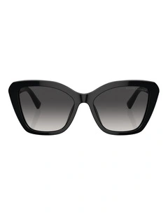 Ralph Lauren The Isabel Acetate Sunglasses in Black
