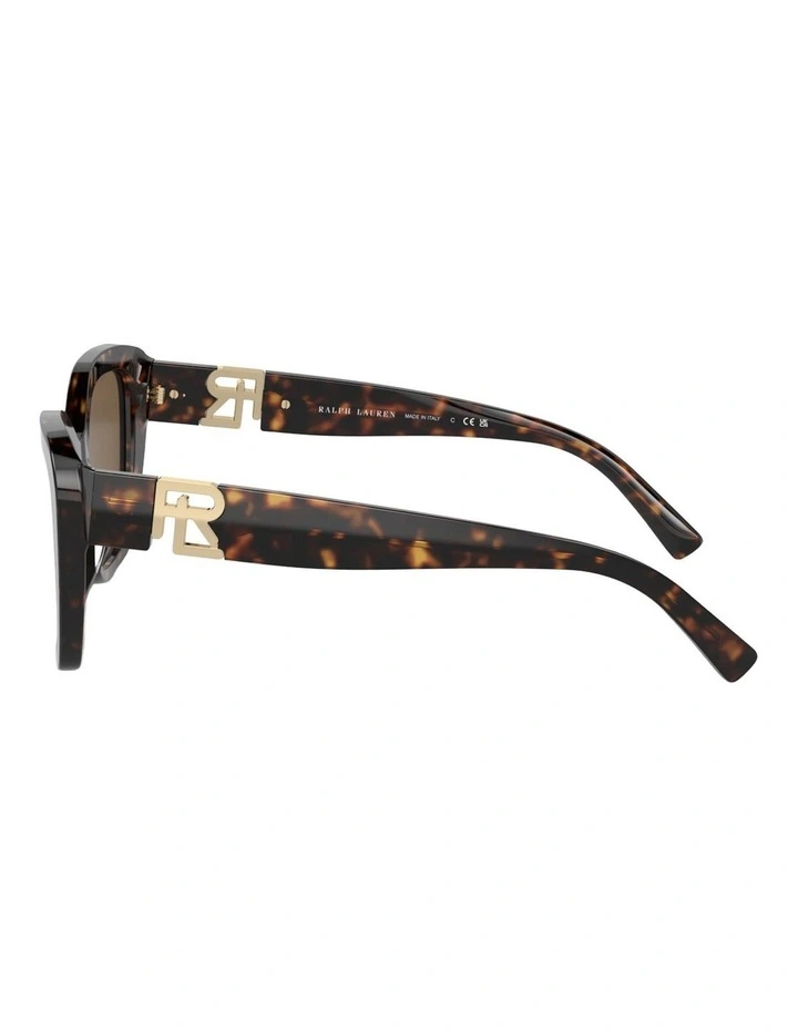 Ralph Lauren The Isabel Acetate Sunglasses in Tortoise image 3