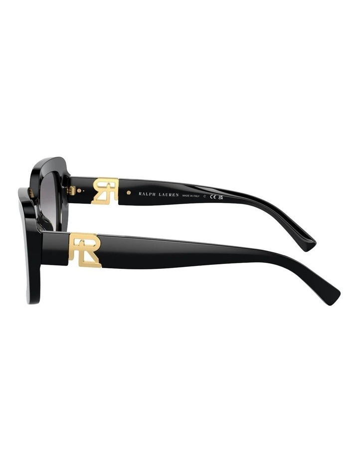 Ralph Lauren The Nikki Acetate Sunglasses in Black image 3