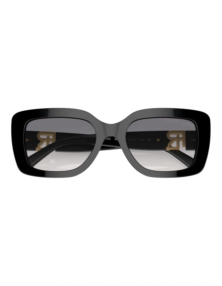 Ralph Lauren The Nikki Acetate Sunglasses in Black image 4