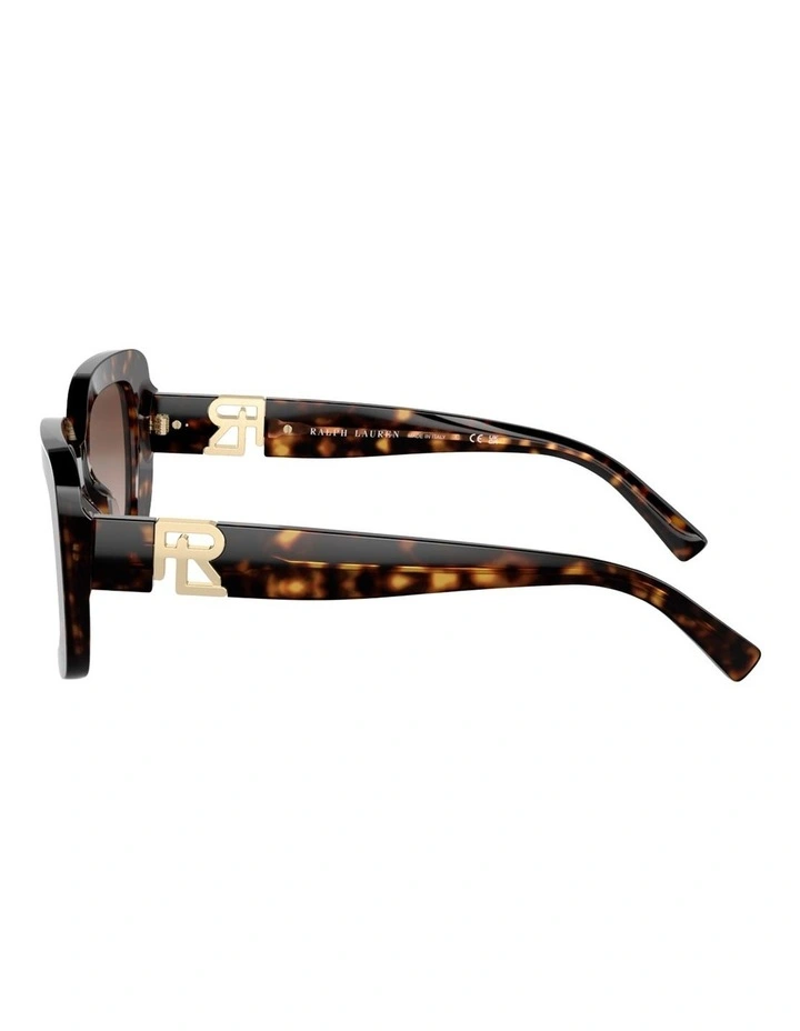 Ralph Lauren The Nikki Acetate Sunglasses in Tortoise image 2