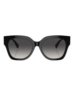 Ralph Lauren The Overszed Ricky Acetate Sunglasses in Black