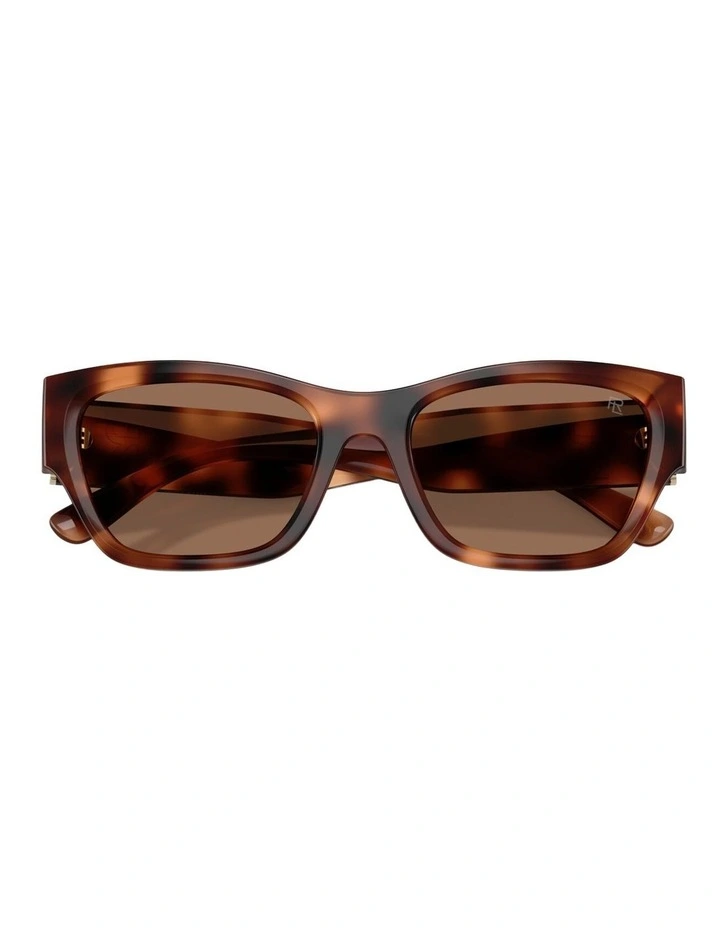 Ralph Lauren Injected Sunglasses in Tortoise image 4