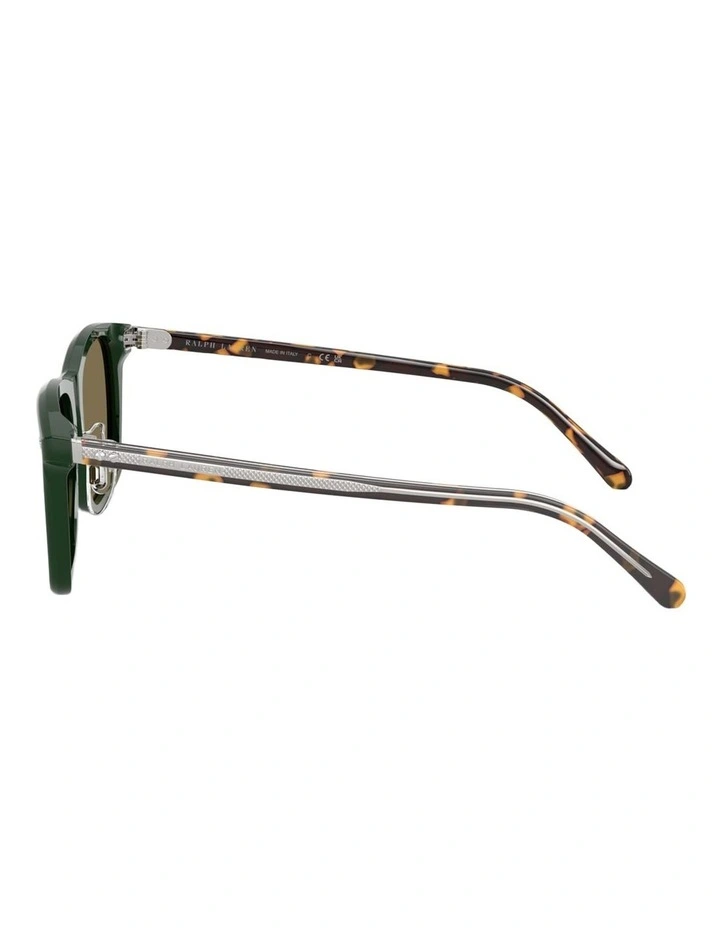 Ralph Lauren Acetate Sunglasses in Green image 3
