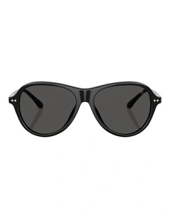 Ralph Lauren  Acetate Sunglasses in Black