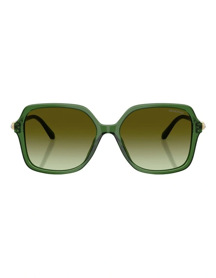 Swarovski  Acetate Sunglasses in Green image 1