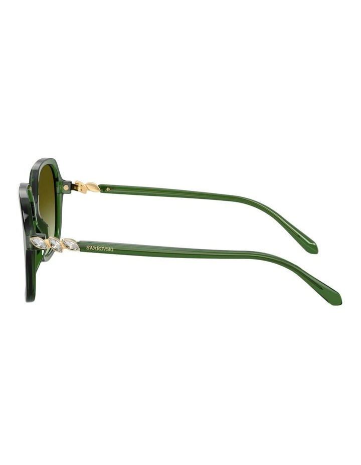 Swarovski  Acetate Sunglasses in Green image 2