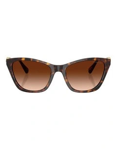 Swarovski  Acetate Sunglasses in Tortoise