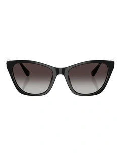 Swarovski  Acetate Sunglasses in Black