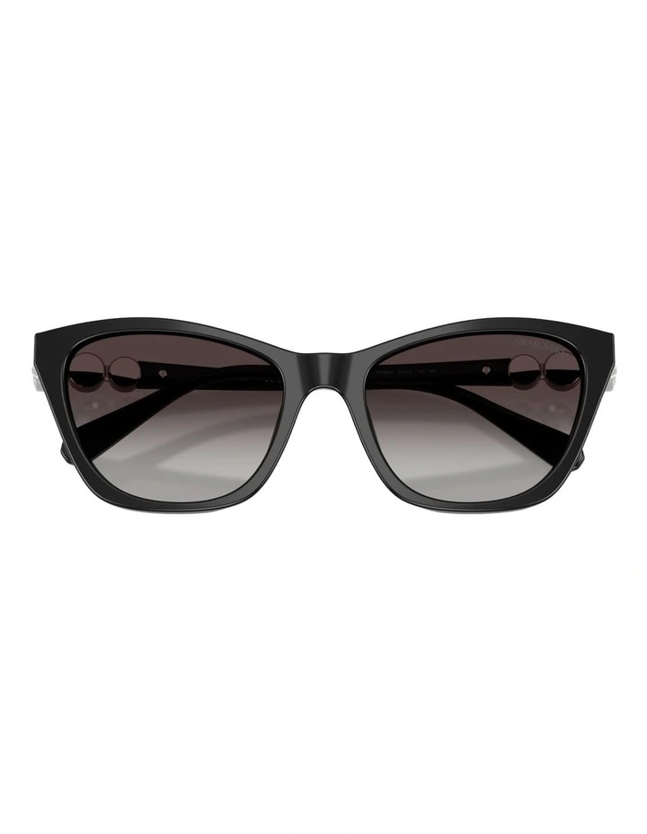 Swarovski Acetate Sunglasses in Black image 2