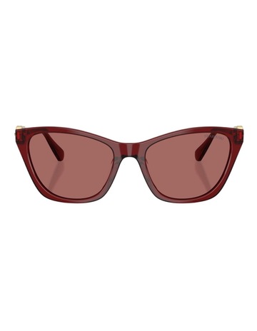 Transparent Burgundy colour