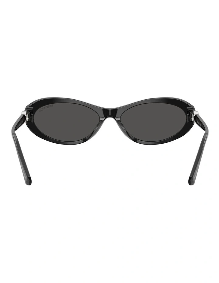 Swarovski  Acetate Sunglasses in Black image 3