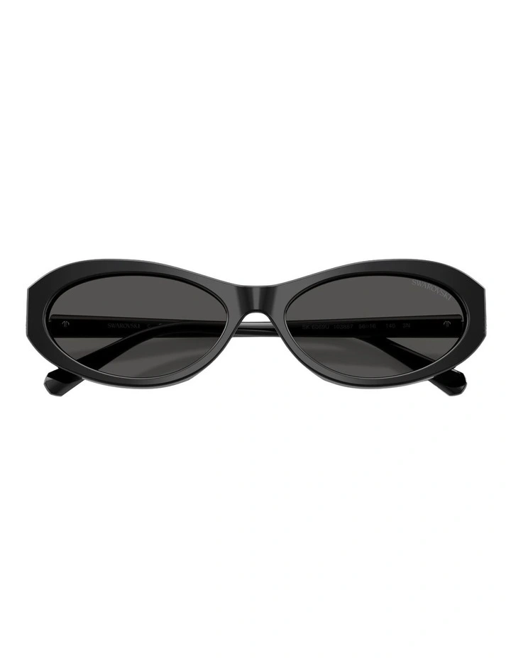 Swarovski  Acetate Sunglasses in Black image 4