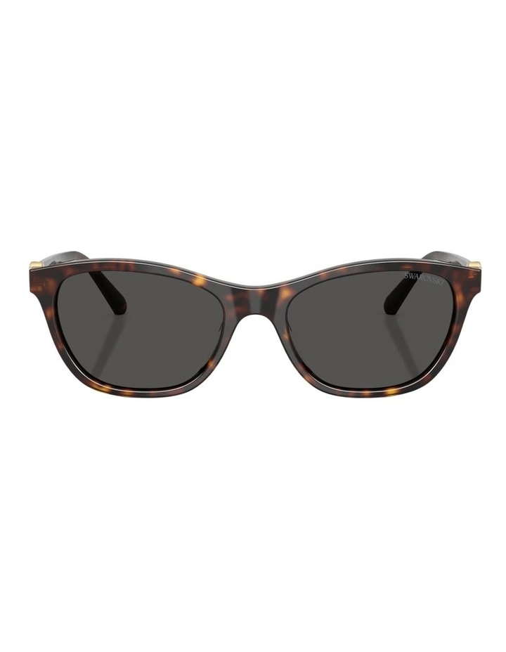 Swarovski Acetate Sunglasses in Tortoise image 1