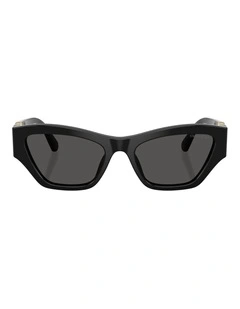 Swarovski  Acetate Sunglasses in Black