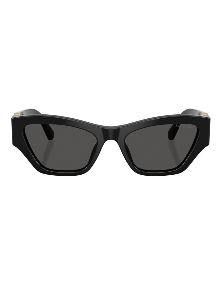 Swarovski Acetate Sunglasses in Black image 1
