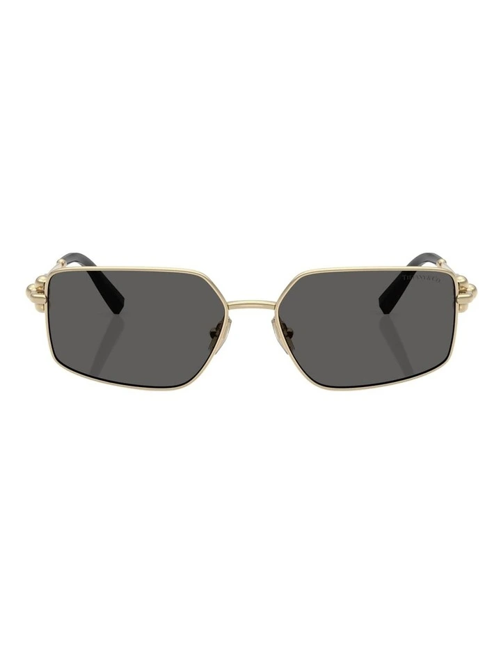 Tiffany & Co. Metal Sunglasses in Gold image 2
