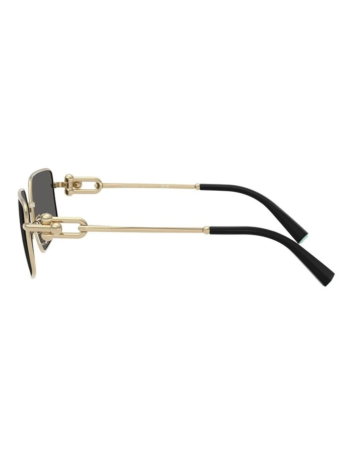 Tiffany & Co. Metal Sunglasses in Gold image 3