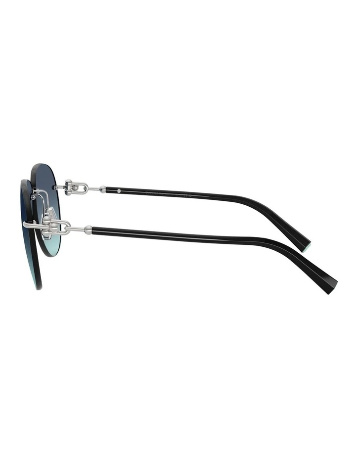 Tiffany & Co. Metal Sunglasses in Silver image 2