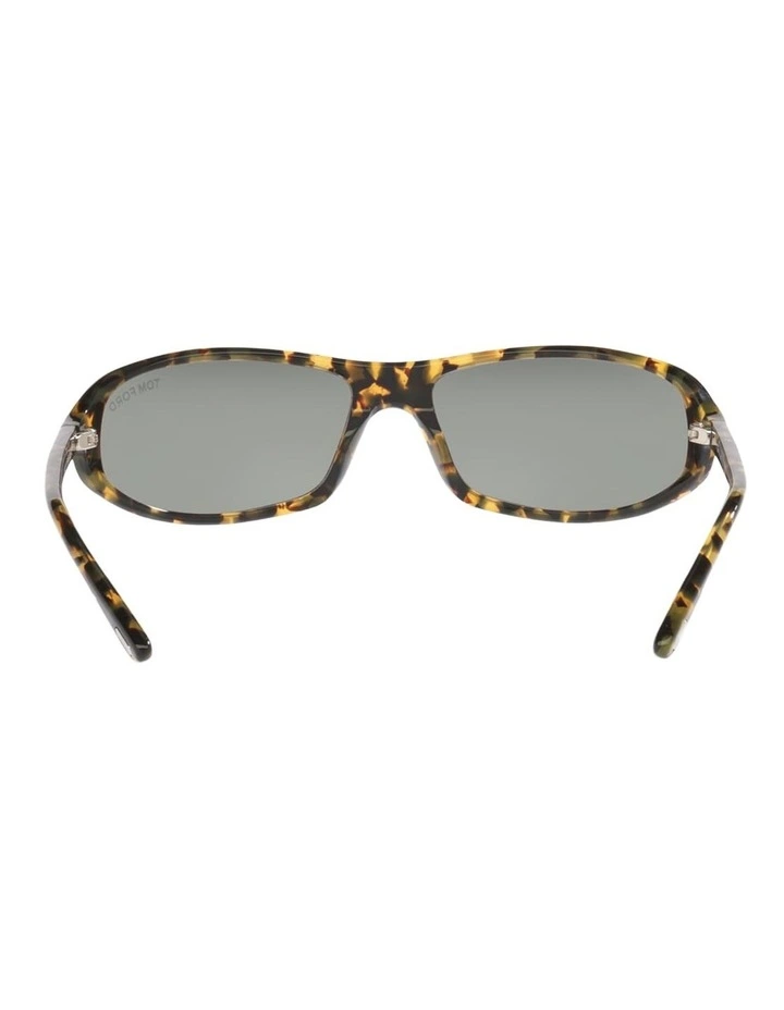 Tom Ford Addison-02 Acetate Sunglasses in Tortoise image 2