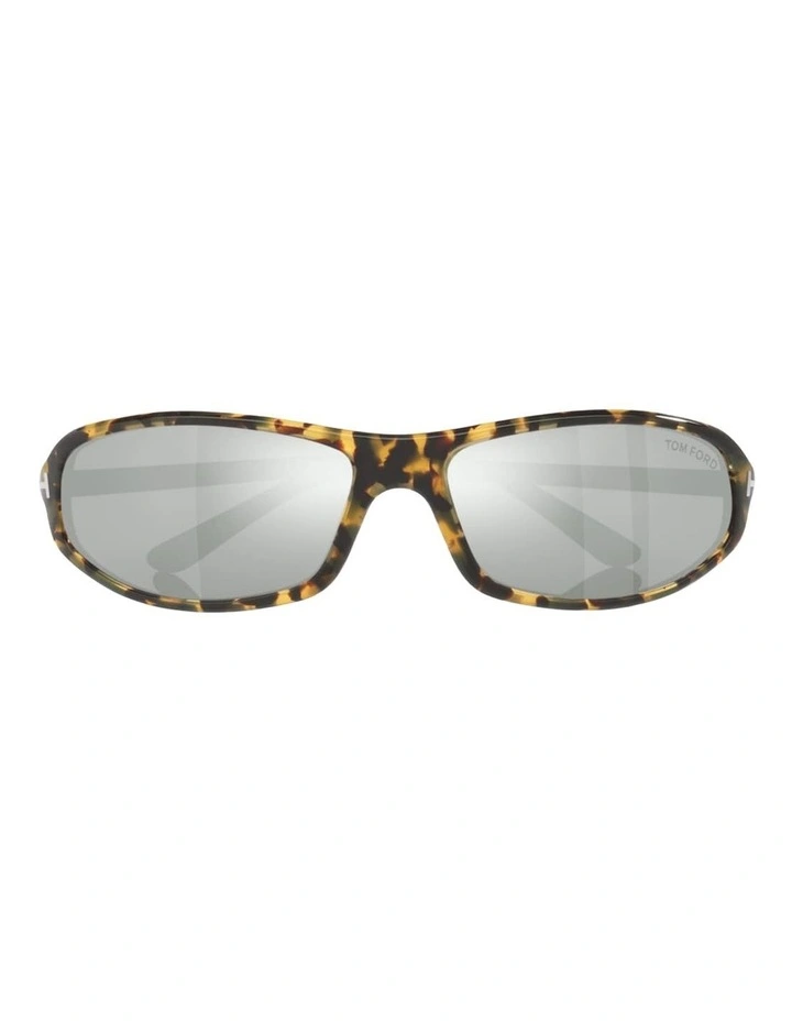Tom Ford Addison-02 Acetate Sunglasses in Tortoise image 4