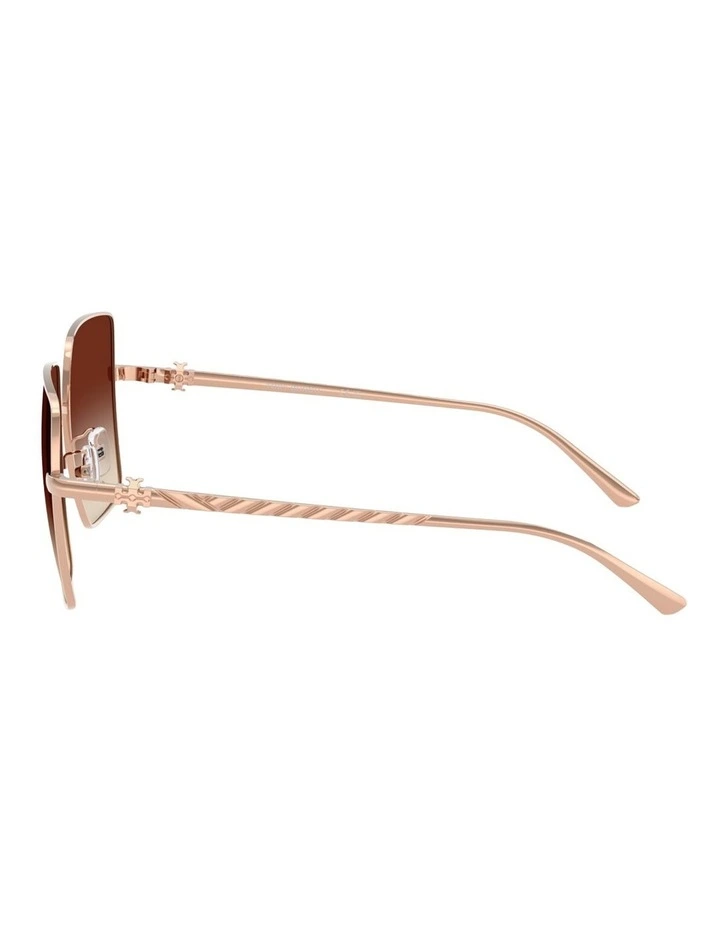 Tory Burch  Metal Sunglasses in Copper image 3