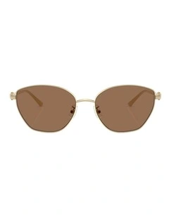 Tory Burch  Metal Sunglasses in Gold