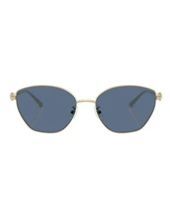 Tory Burch  Metal Sunglasses in Gold