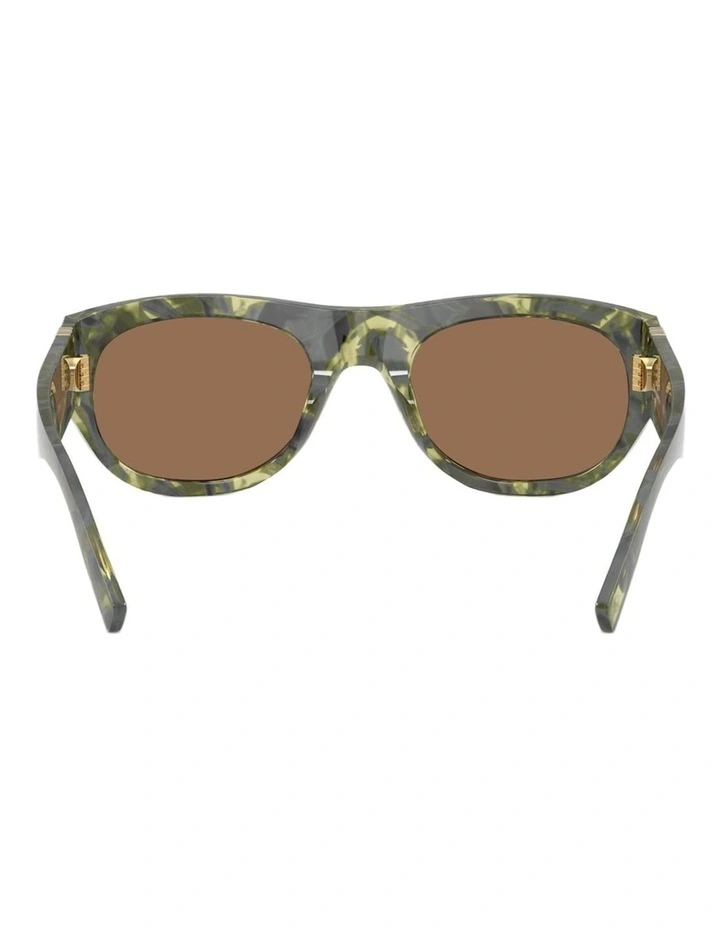 Tory Burch  Acetate Sunglasses in Green image 2