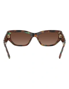 Tory Burch  Acetate Polarised Sunglasses in Multicolor