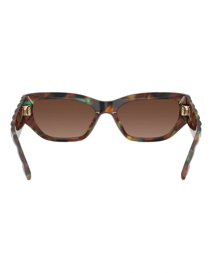 Tory Burch Acetate Polarised Sunglasses in Multicolor image 1