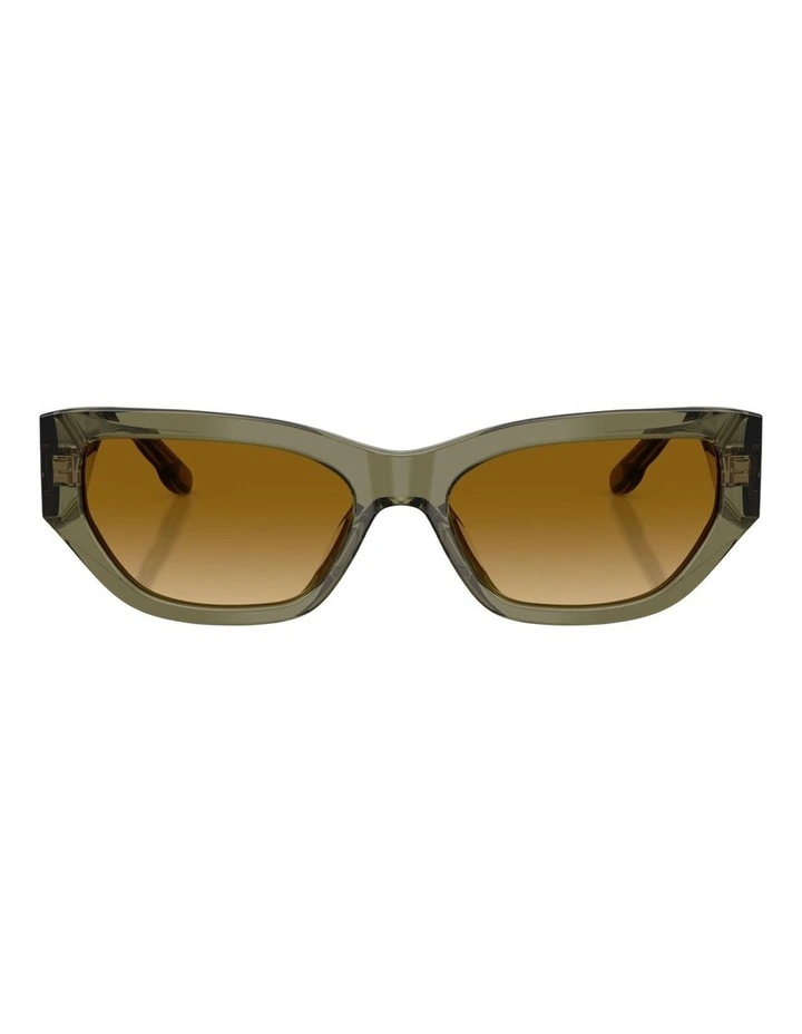 Tory Burch  Acetate Sunglasses in Green image 2