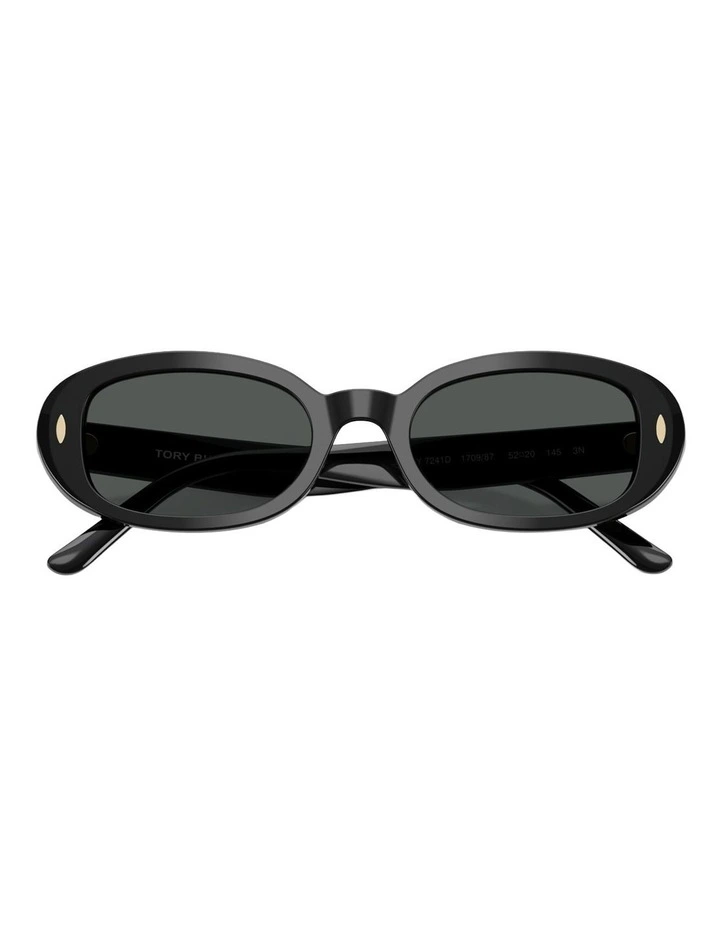 Tory Burch TY7241D Acetate Sunglasses in Black image 3