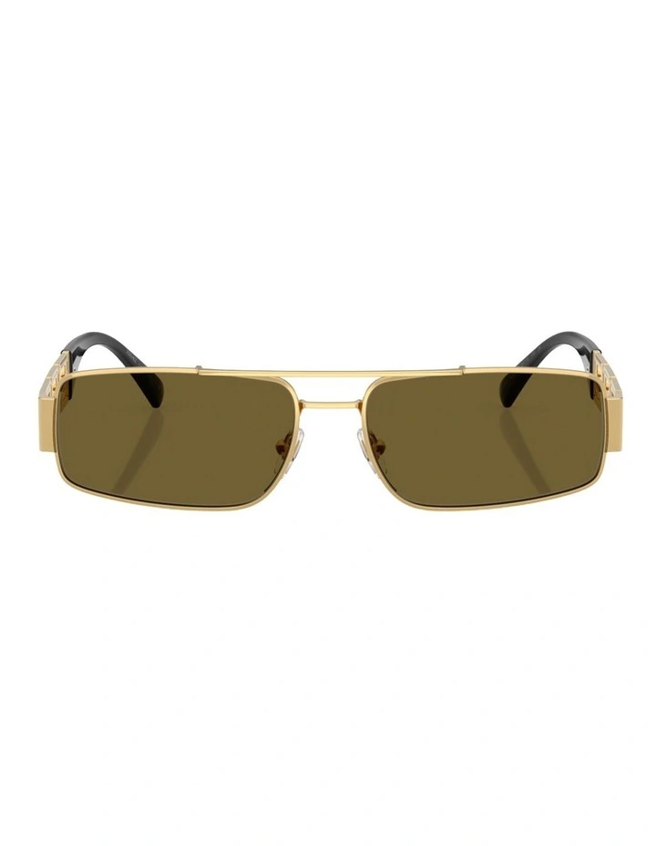 Versace  Metal Sunglasses in Gold image 1