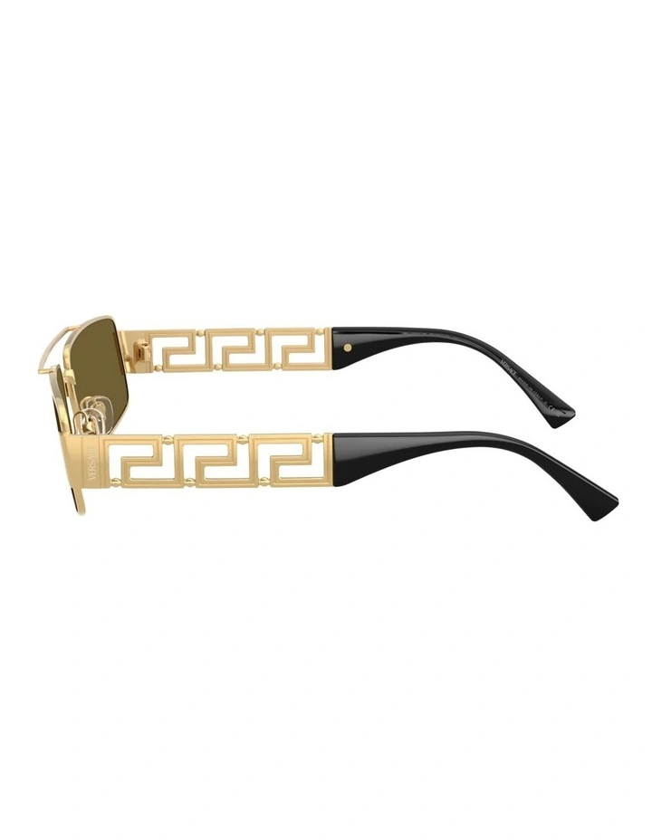 Versace  Metal Sunglasses in Gold image 3