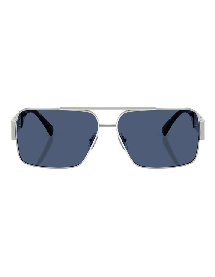 Versace  Metal Sunglasses in Silver image 1