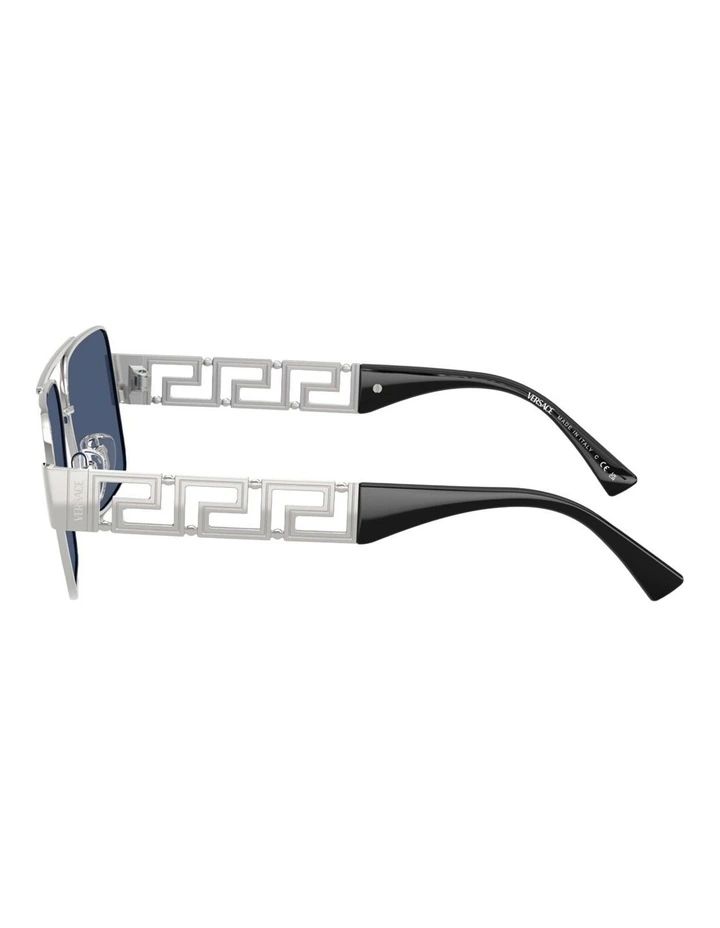 Versace  Metal Sunglasses in Silver image 3