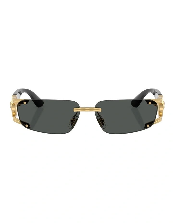 Versace  Metal Sunglasses in Gold image 1