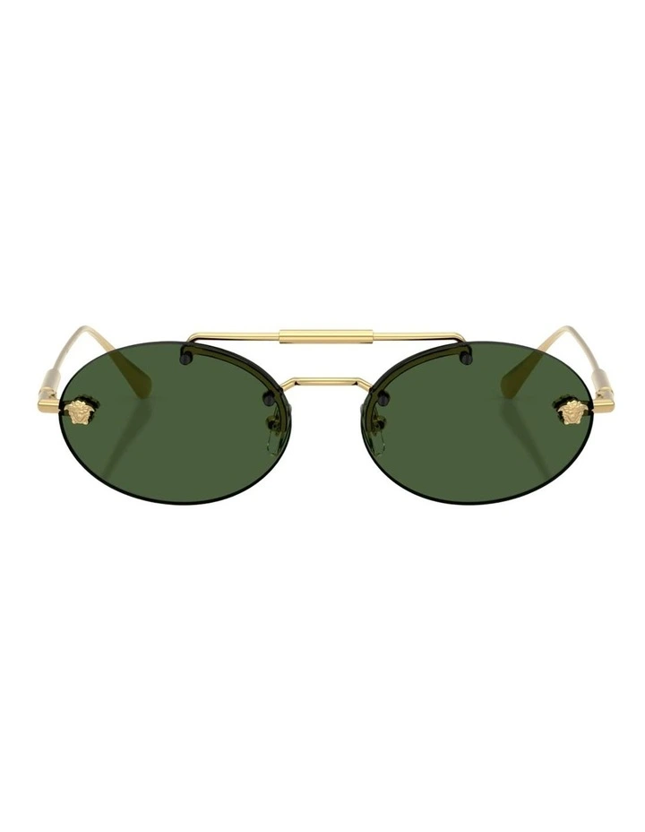 Versace Metal Sunglasses in Gold image 1