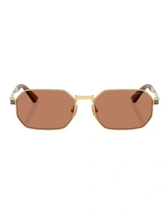 Versace  Metal Sunglasses in Gold