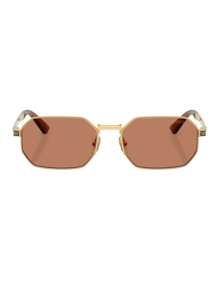 Versace  Metal Sunglasses in Gold image 1