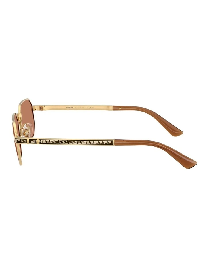 Versace  Metal Sunglasses in Gold image 2