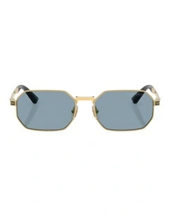 Versace  Metal Sunglasses in Gold