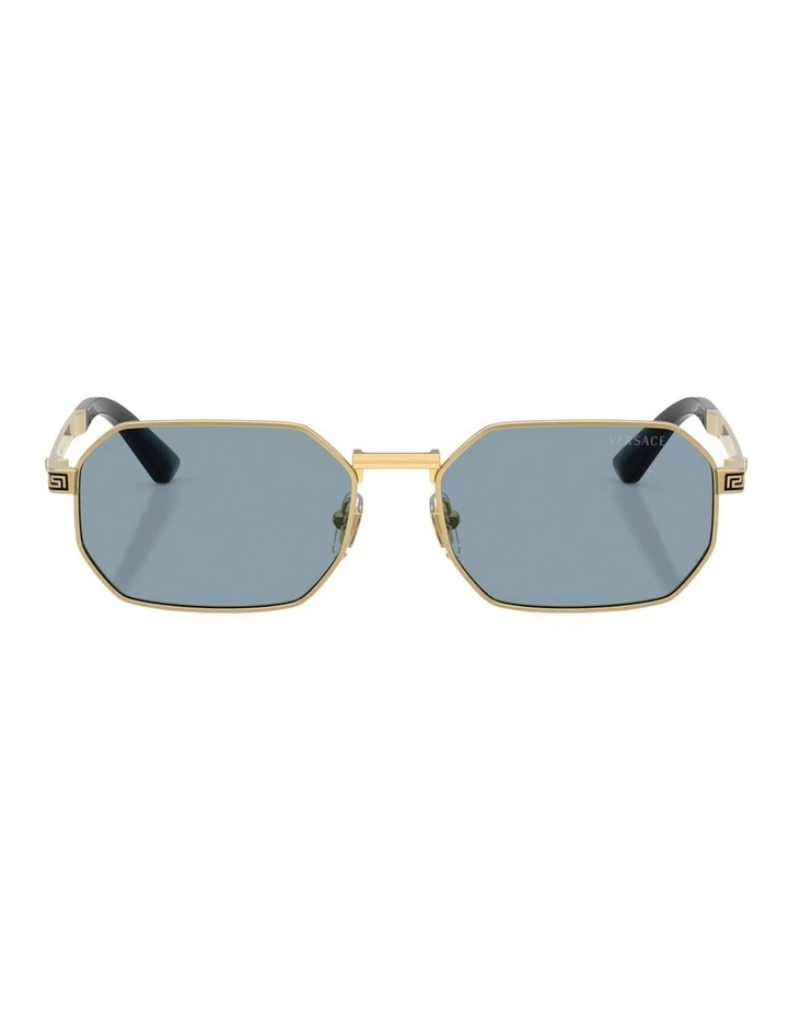 Versace Metal Sunglasses in Gold image 1